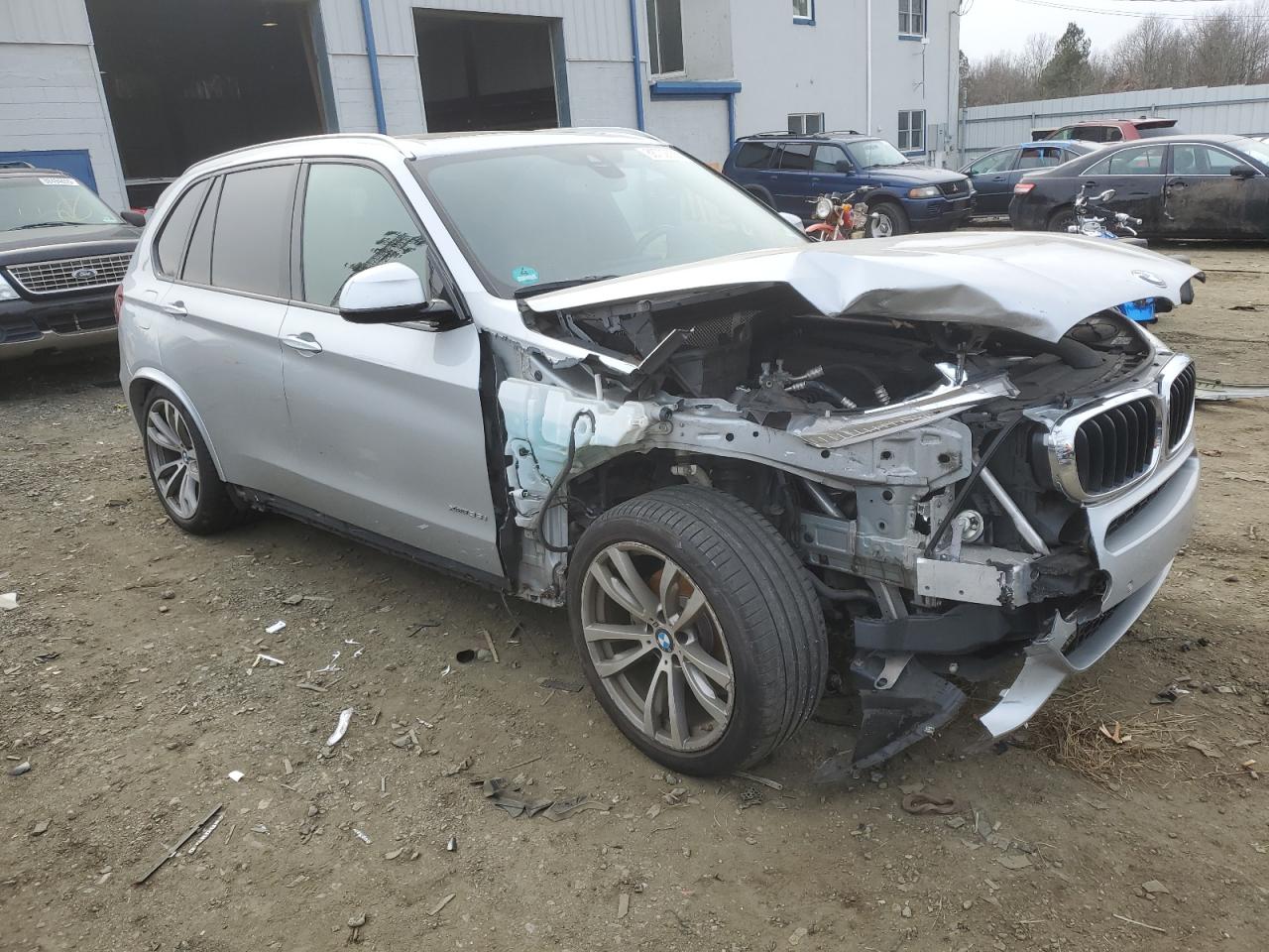 2018 BMW X5 VIN 5UXKR0C55J0Y05952 Copart auction photo, front end damage thumbnail 4