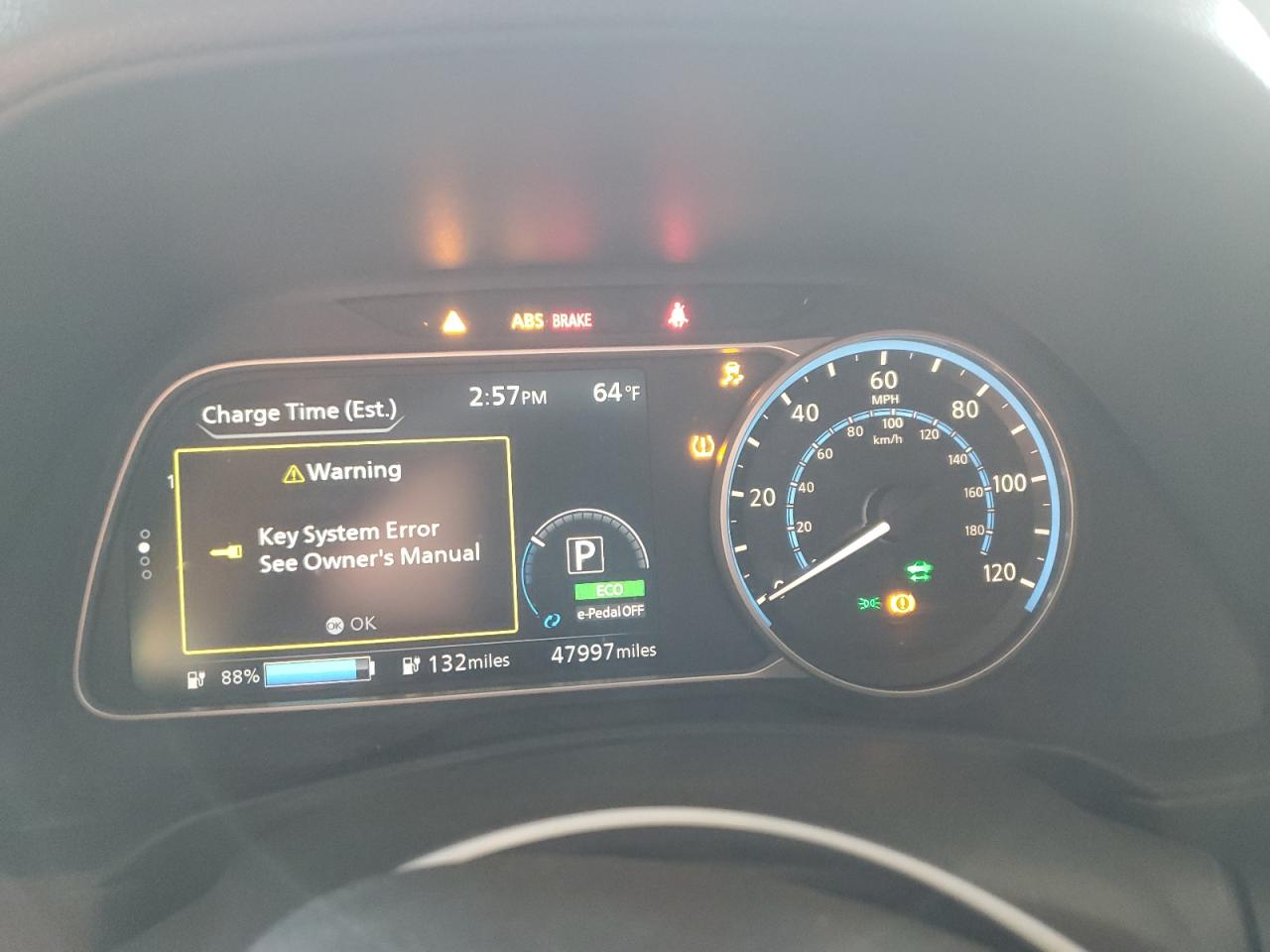 2018 Nissan Leaf VIN 1N4AZ1CP3JC300999 Copart auction photo, front end damage thumbnail 9