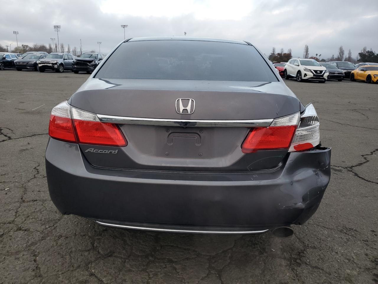2015 Honda Accord VIN 1HGCR2F36FA147797 Copart auction photo, rear end / side damage thumbnail 6