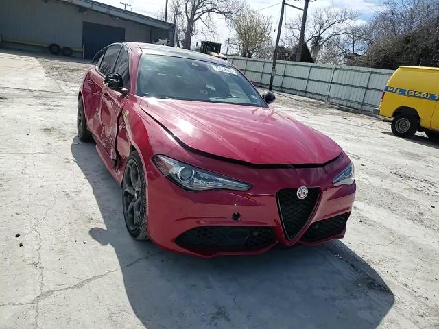 2020 Alfa Romeo Giulia VIN ZARFAMBN2L7634774 Copart auction photo, side damage thumbnail 10