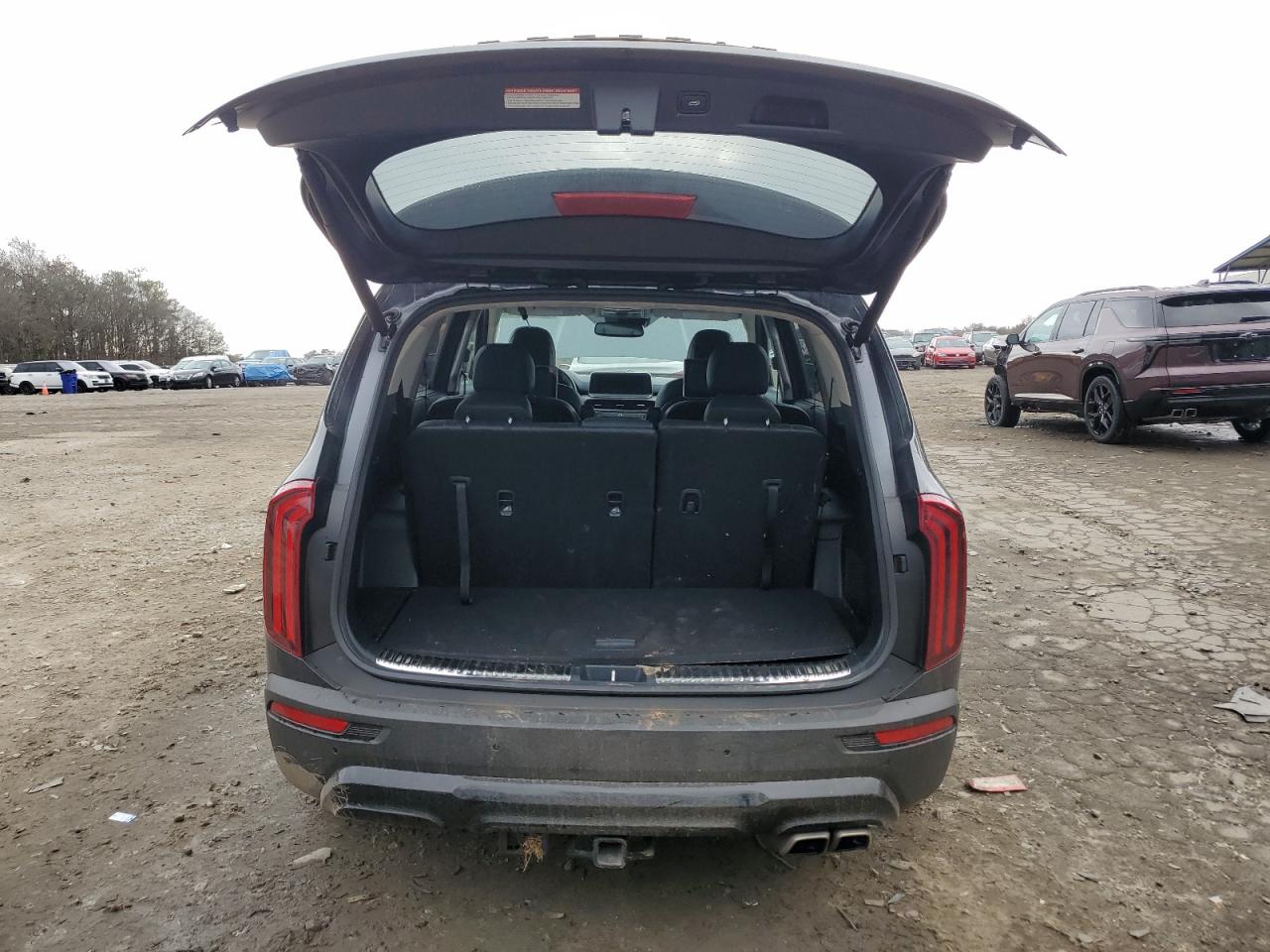 2022 KIA Telluride VIN 5XYP5DHC9NG228571 Copart auction photo, front end damage thumbnail 6