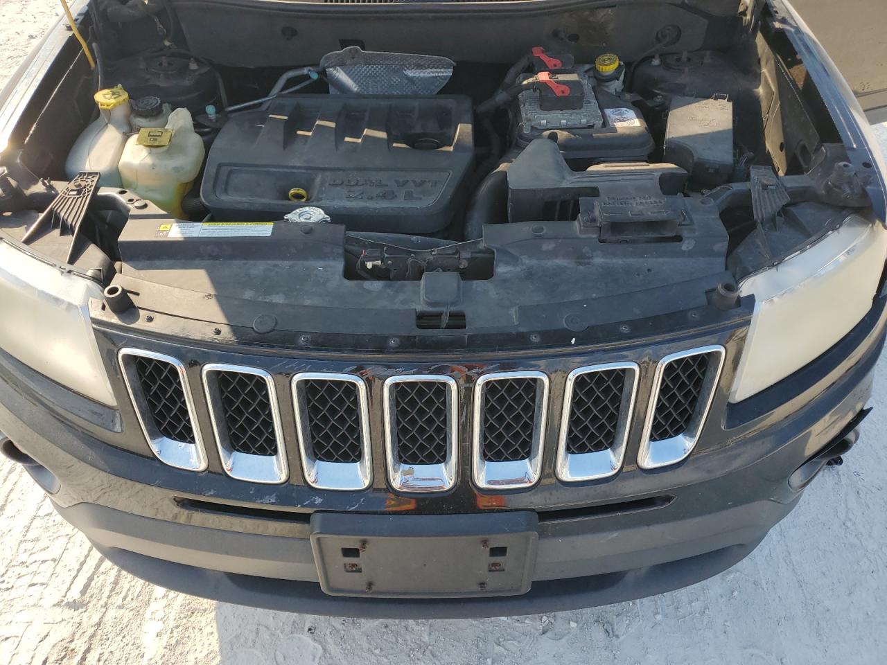2012 Jeep Compass VIN 1C4NJDEB8CD508797 Copart auction photo, front end damage thumbnail 13