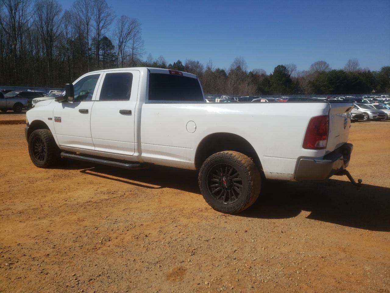 2010 Dodge RAM VIN 3D7TT2CT2AG159577 Copart auction photo, rear end / side damage thumbnail 2