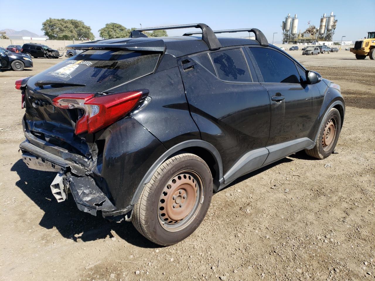 2019 Toyota C-HR VIN JTNKHMBX4K1032428 Copart auction photo, rear end damage thumbnail 3