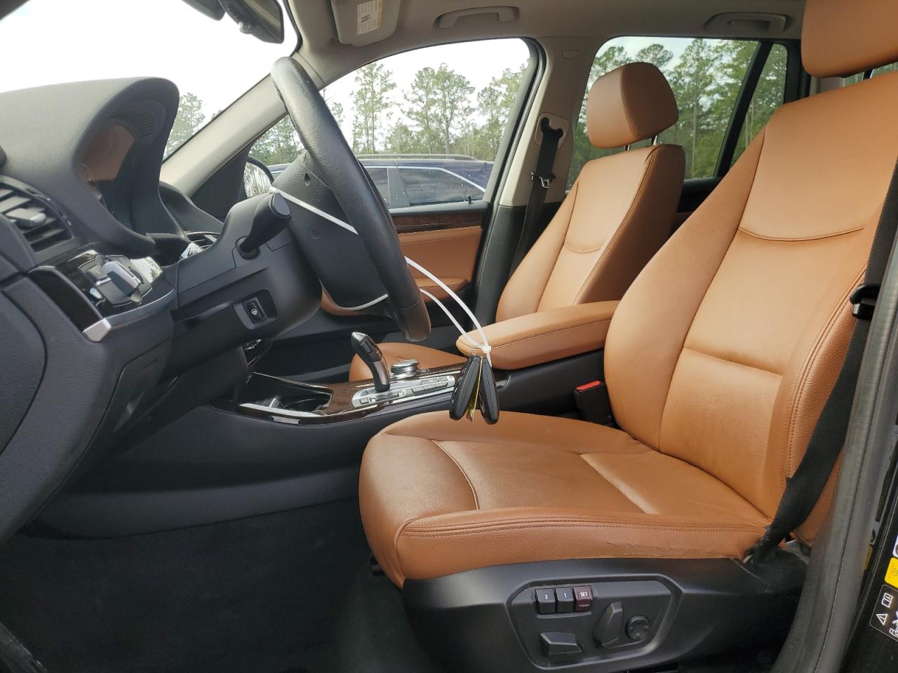 2017 BMW X3 VIN 5UXWX9C59H0T04178 Copart auction photo, front end damage thumbnail 7