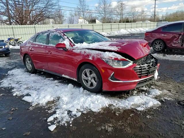 2020 Hyundai Sonata VIN 5NPEG4JA0LH056656 Copart auction photo, front end / minor dent/scratches damage thumbnail 11