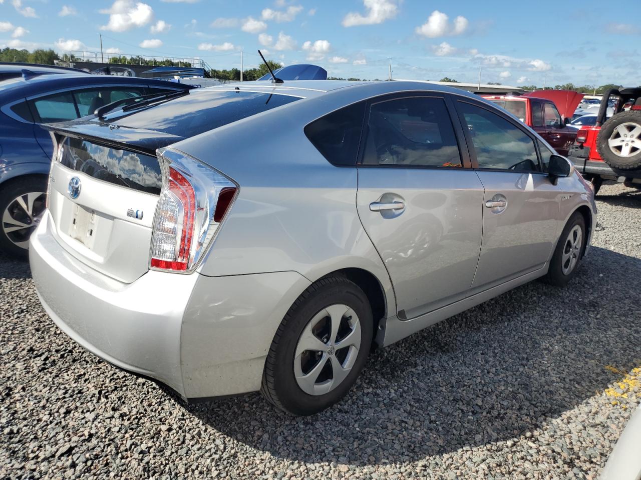 2015 Toyota Prius VIN JTDKN3DU5F0477976 Copart auction photo, water/flood damage thumbnail 3
