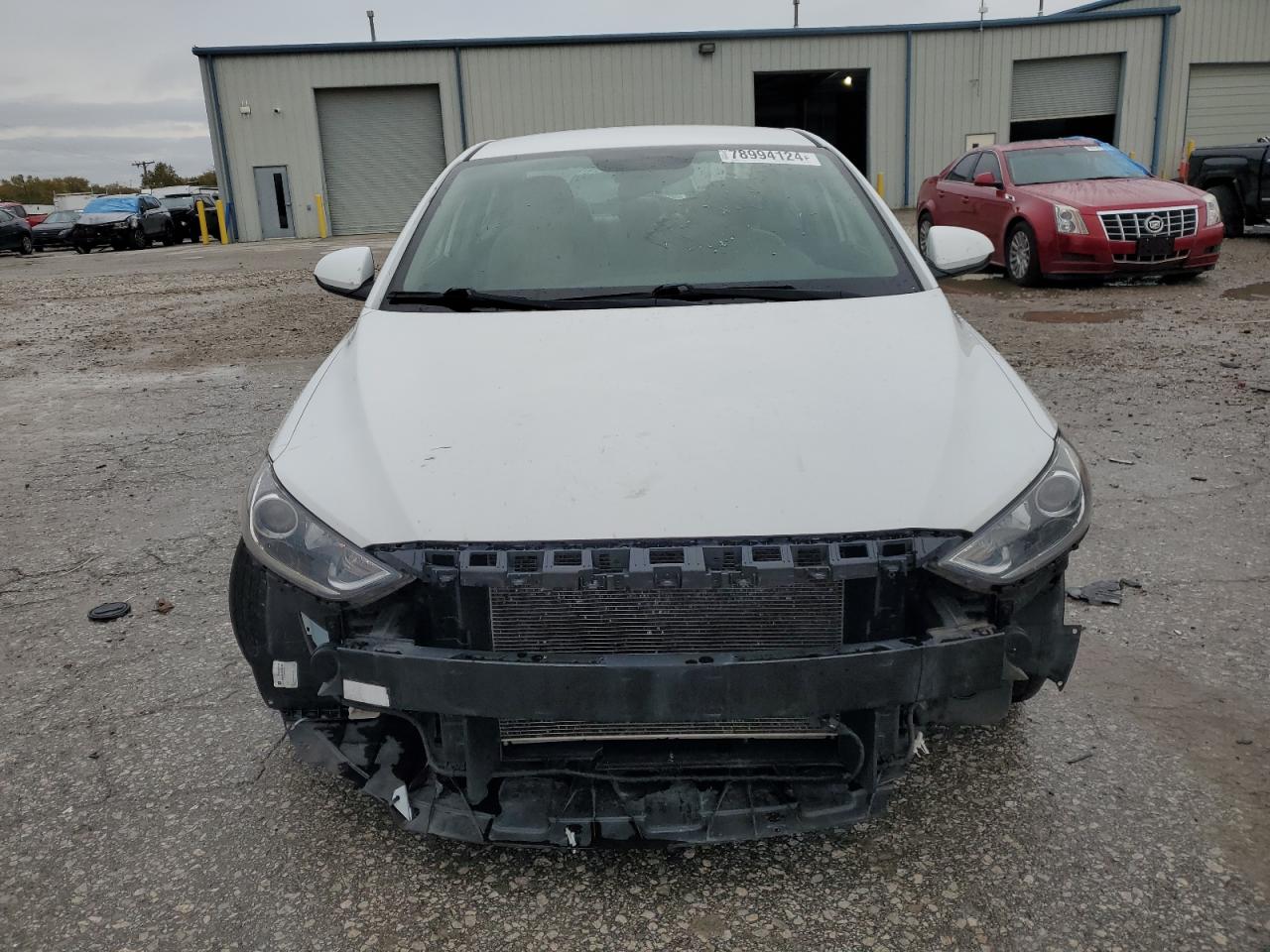 2017 Hyundai Elantra VIN 5NPD84LF5HH181354 Copart auction photo, vandalism / front end damage thumbnail 5