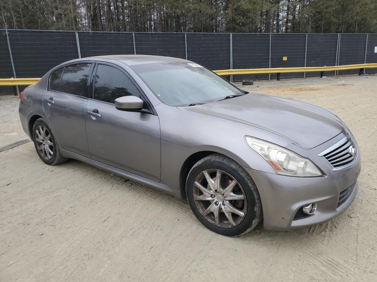 2012 Infiniti G VIN JN1CV6ARXCM672890 Copart auction photo, minor dent/scratches / undercarriage damage thumbnail 4