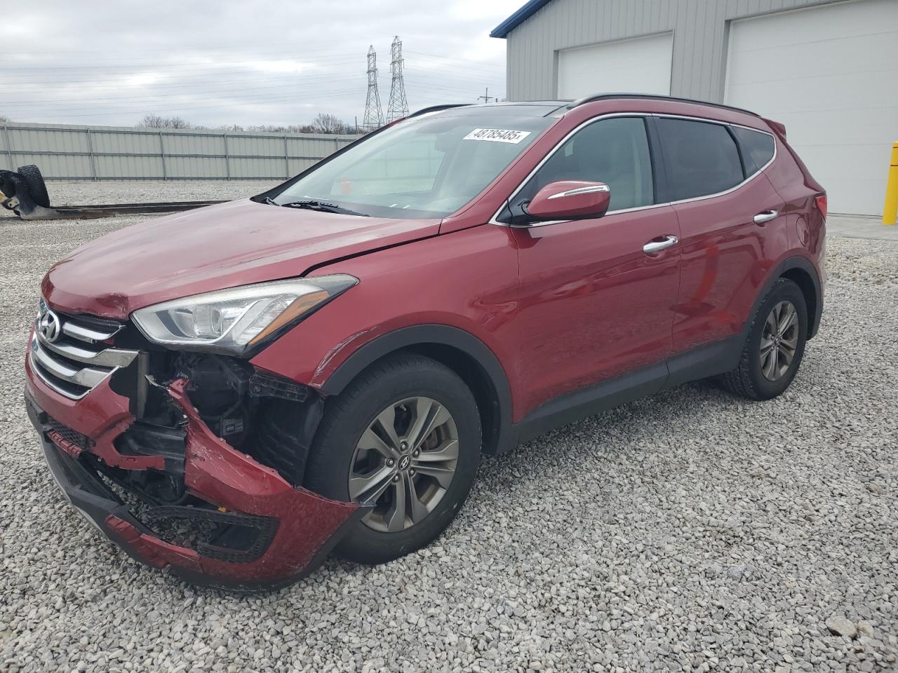 2014 Hyundai Santa Fe VIN 5XYZU3LB3EG186242
