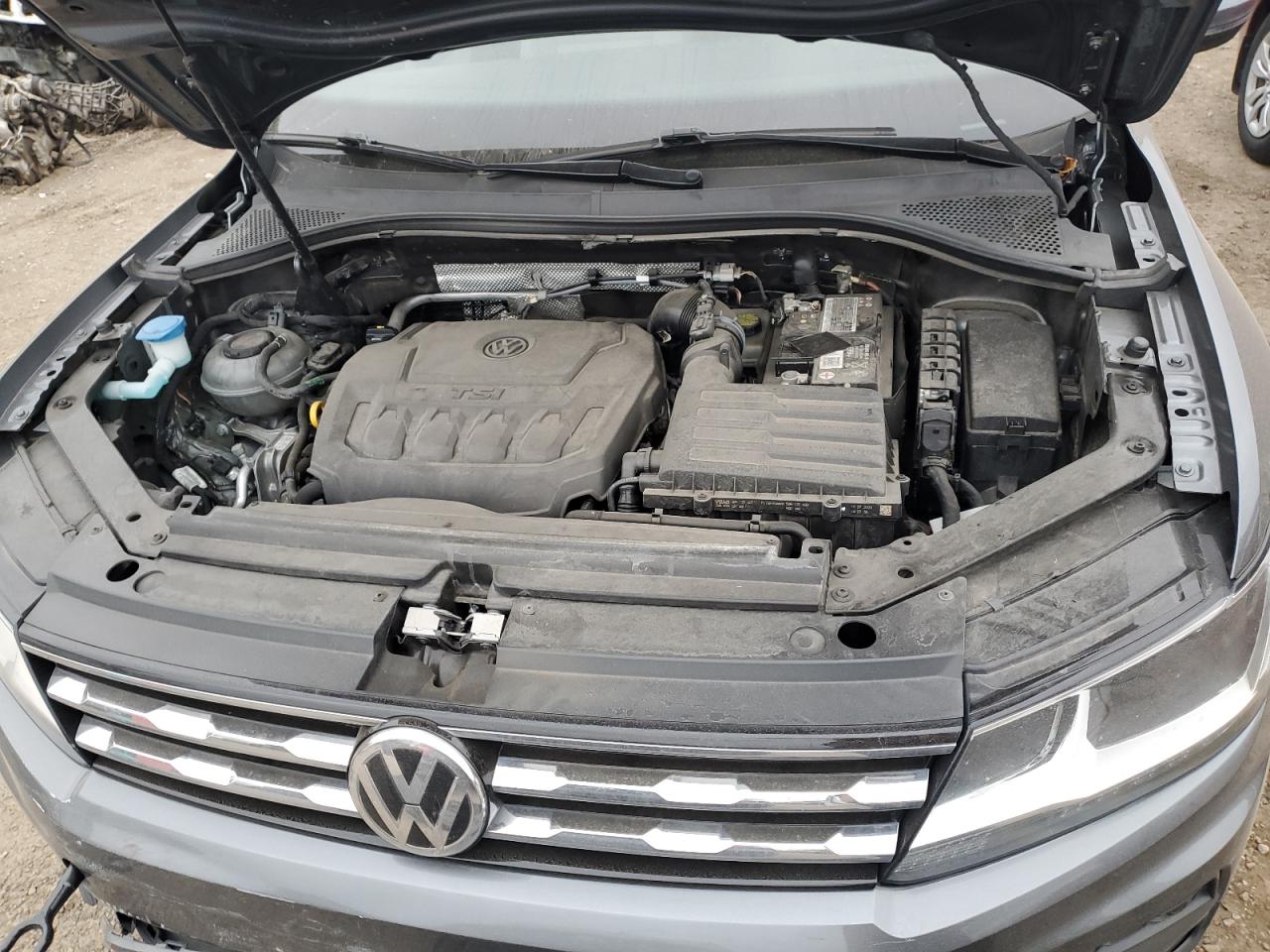 2020 Volkswagen Tiguan VIN 3VV2B7AX7LM160595 Copart auction photo, front end / rear end damage thumbnail 11