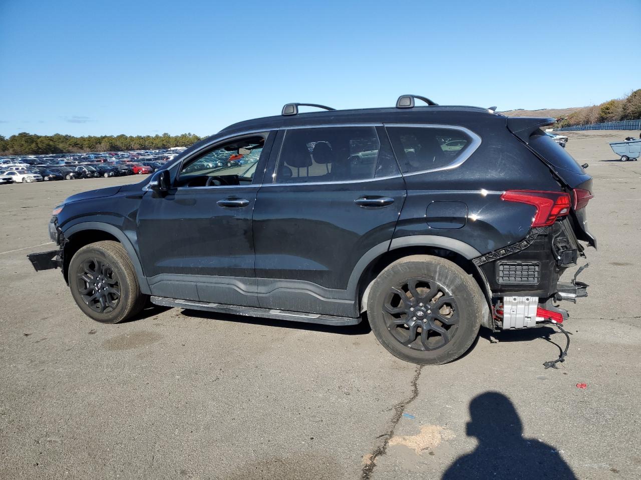 2022 Hyundai Santa Fe VIN 5NMS6DAJ3NH480290 Copart auction photo, rear end / front end damage thumbnail 2