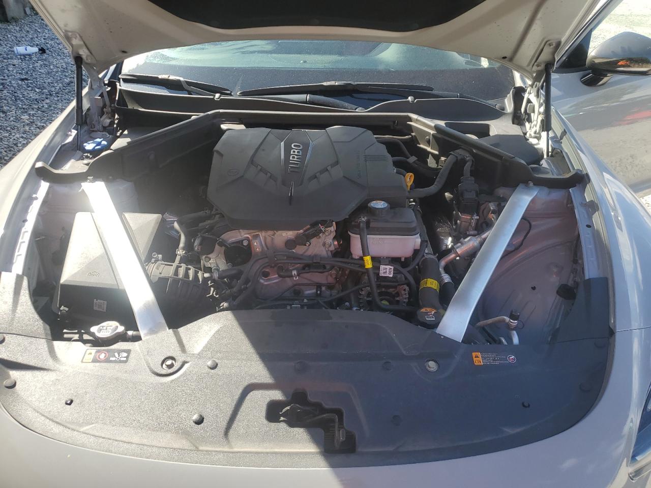 2023 KIA Stinger VIN KNAE35LD7P6137191 Copart auction photo, all over damage thumbnail 13