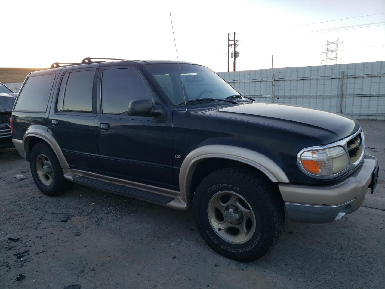 1999 Ford Explorer VIN 1FMZU35P8XZA31923 Copart auction photo, rear end / hail damage thumbnail 4