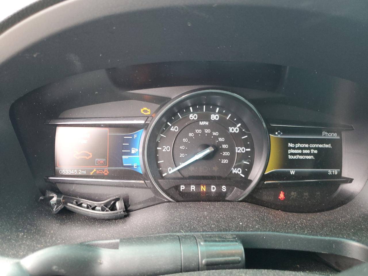 2016 Ford Explorer VIN 1FM5K7F89GGA23151 Copart auction photo, front end damage thumbnail 9