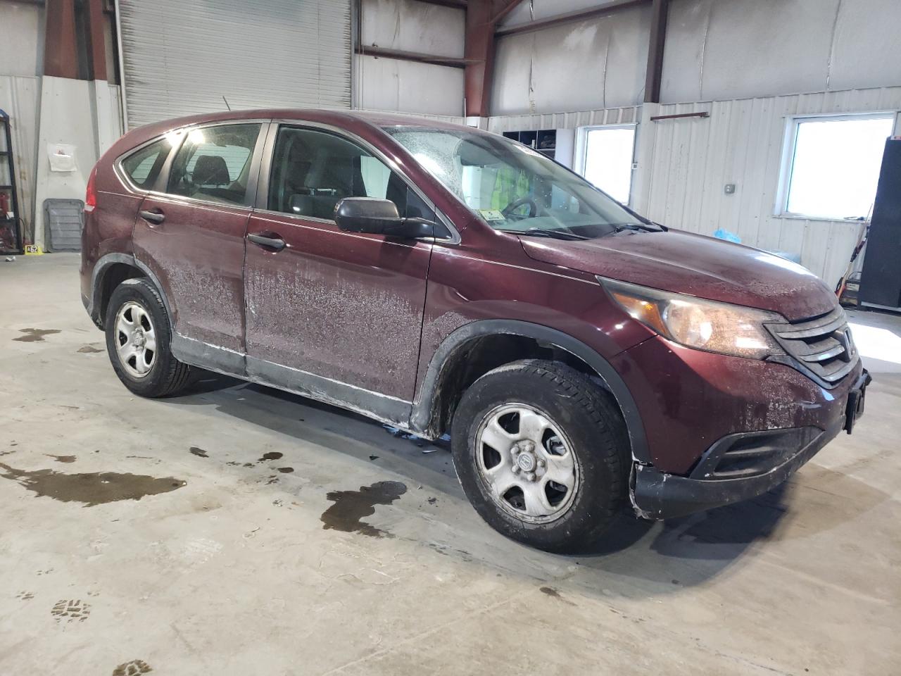 2013 Honda CR-V VIN 5J6RM4H35DL085496 Copart auction photo, side / front end damage thumbnail 4