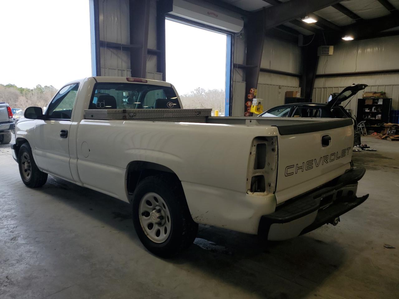 2006 Chevrolet Silverado VIN 3GCEC14Z56G219911 Copart auction photo, rear end / side damage thumbnail 2
