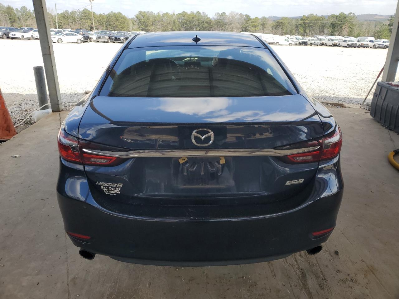 2018 Mazda 6 VIN JM1GL1TY4J1301590 Copart auction photo, front end damage thumbnail 6