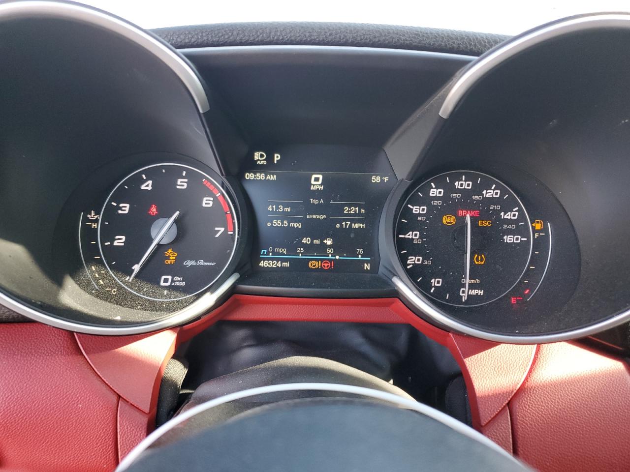 2020 Alfa Romeo Giulia VIN ZARFAMBN4L7635554 Copart auction photo, front end / minor dent/scratches damage thumbnail 9