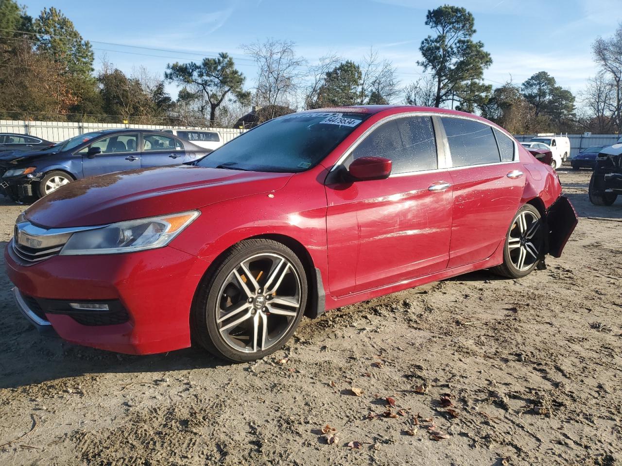 2017 Honda Accord VIN 1HGCR2F50HA224927