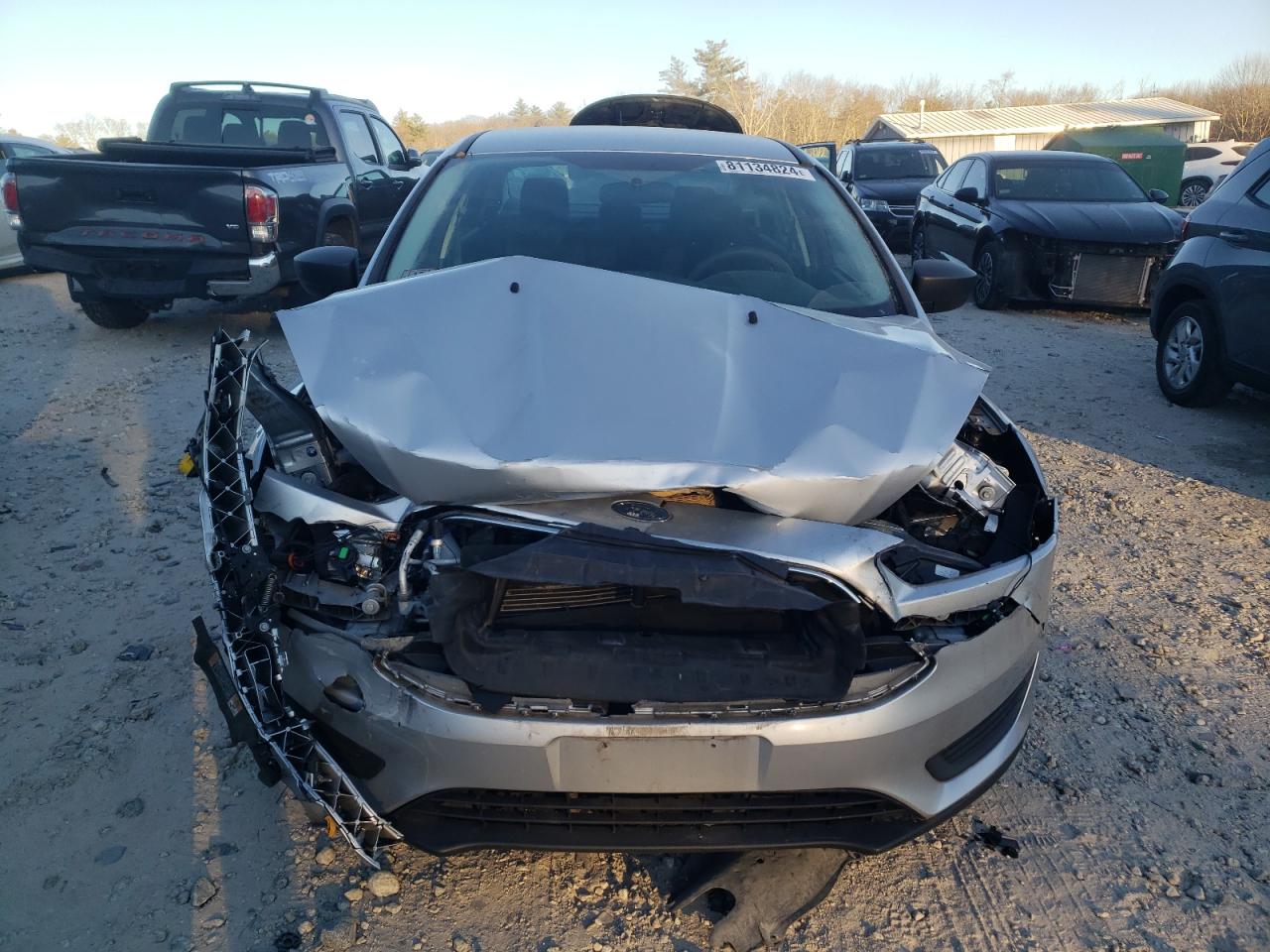 2016 Ford Focus VIN 1FADP3E21GL356691 Copart auction photo, front end damage thumbnail 5