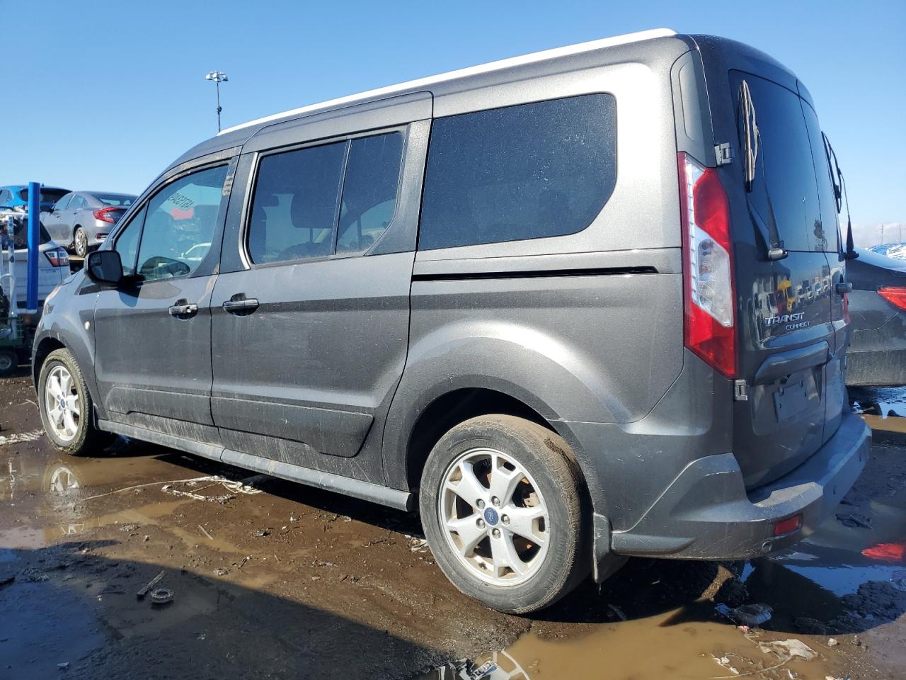 2017 Ford Transit VIN NM0GS9F70H1334484 Copart auction photo, rear end / stripped damage thumbnail 2