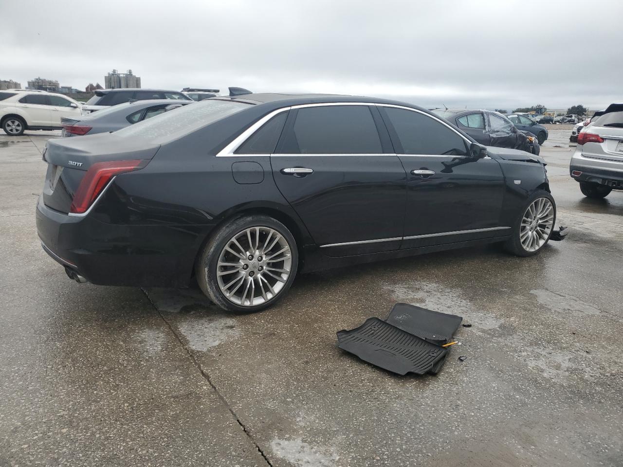 2018 Cadillac CT6 VIN 1G6KE5R61JU101253 Copart auction photo, front end damage thumbnail 3