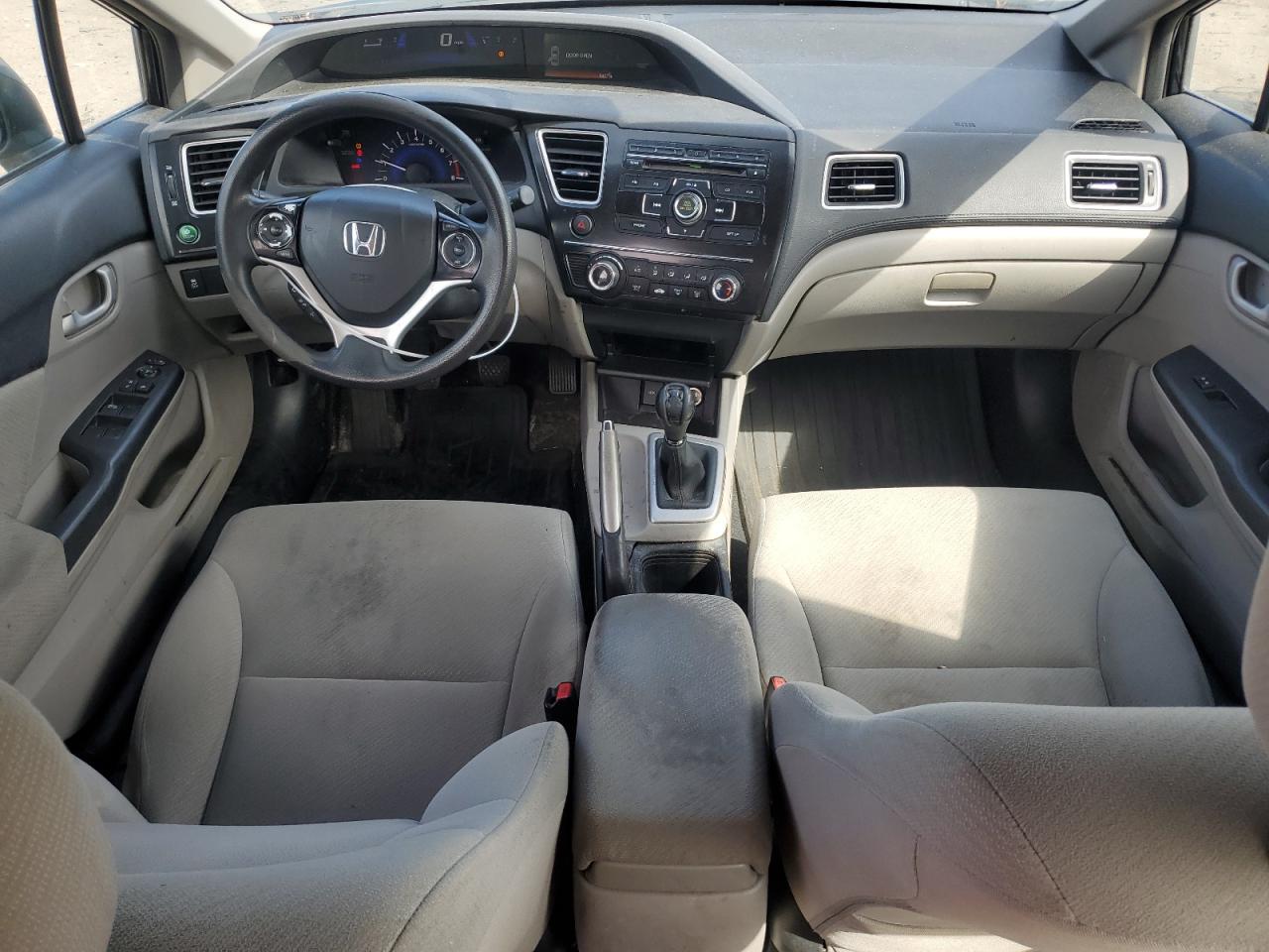 2013 Honda Civic VIN 19XFB2E52DE031770 Copart auction photo, side / front end damage thumbnail 8