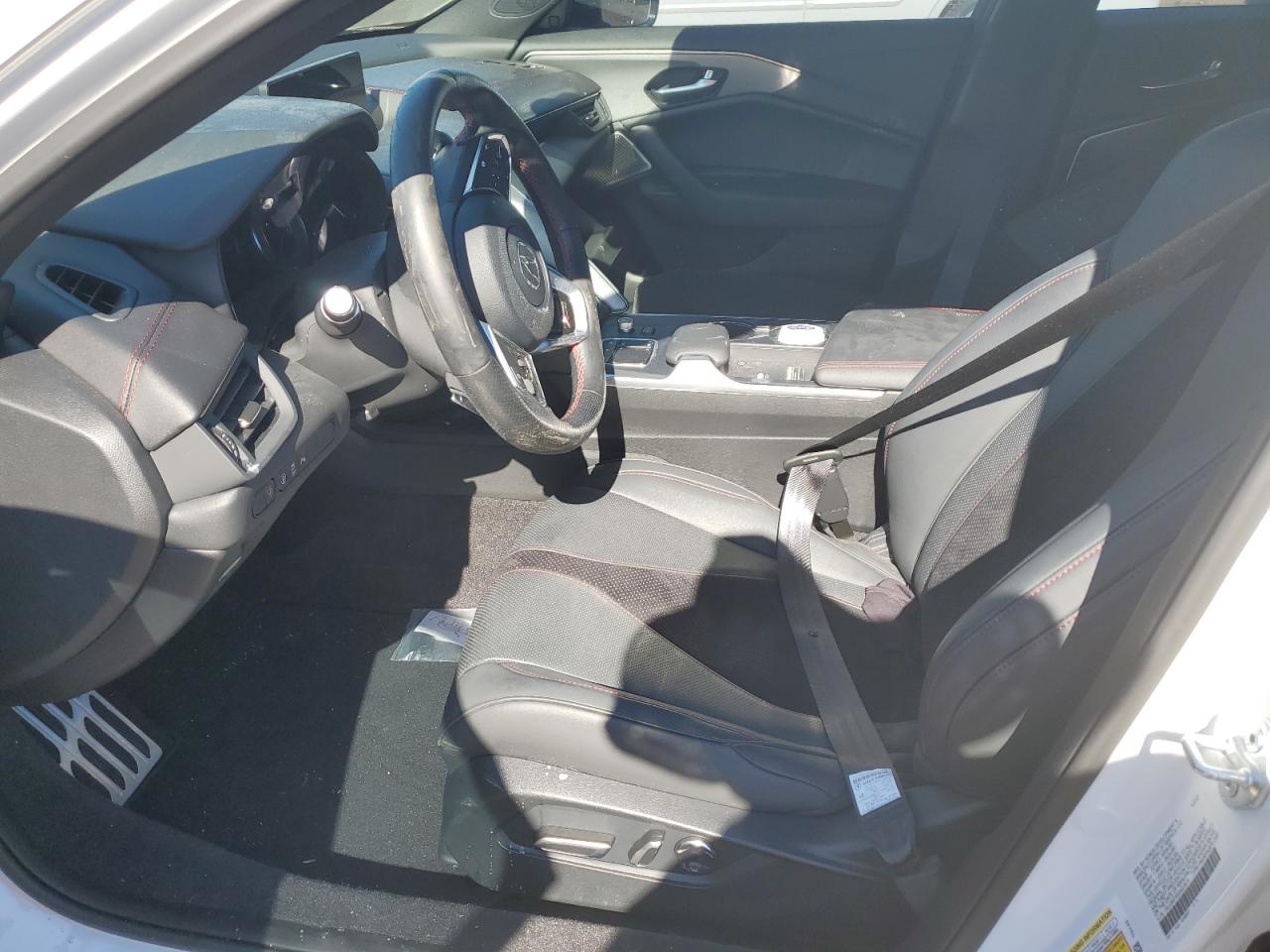 2022 Acura TLX VIN 19UUB6F59NA003919 Copart auction photo, vandalism damage thumbnail 7