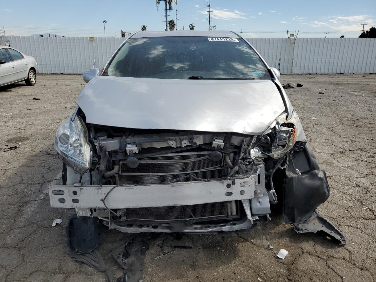 2010 Toyota Prius VIN JTDKN3DU7A0232217 Copart auction photo, front end damage thumbnail 5