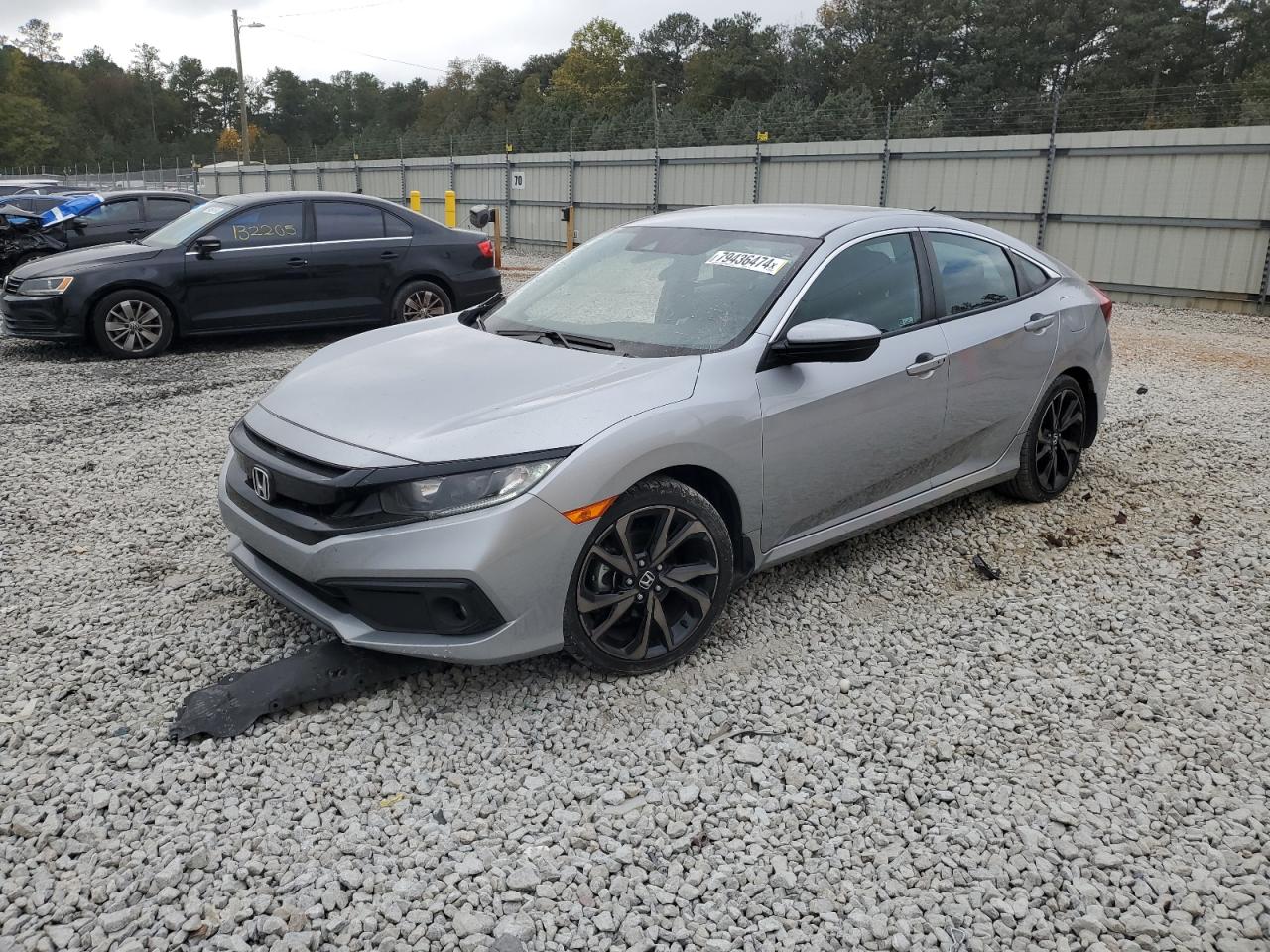 2021 Honda Civic VIN 2HGFC2F80MH556127
