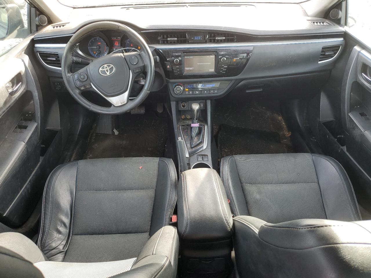 2015 Toyota Corolla VIN 2T1BURHE4FC477658 Copart auction photo, front end damage thumbnail 8