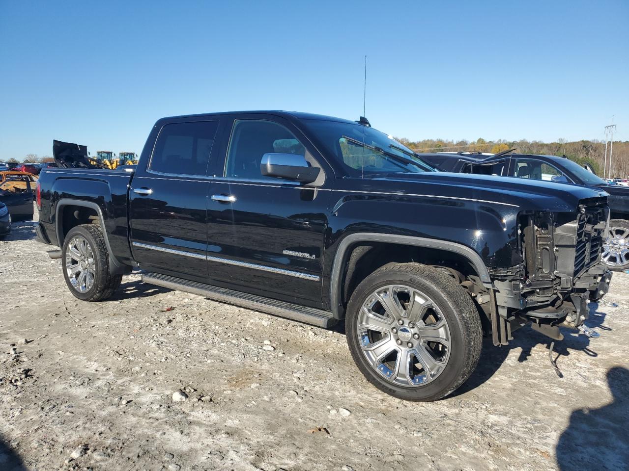2018 GMC Sierra VIN 3GTU2PEJ3JG494311 Copart auction photo, front end damage thumbnail 4