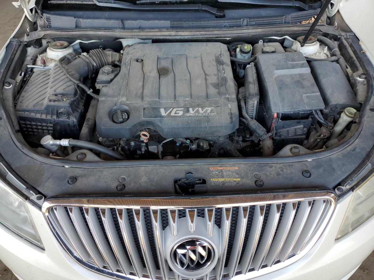 2010 Buick LaCrosse VIN 1G4GB5EG7AF316582 Copart auction photo, side / rear end damage thumbnail 11