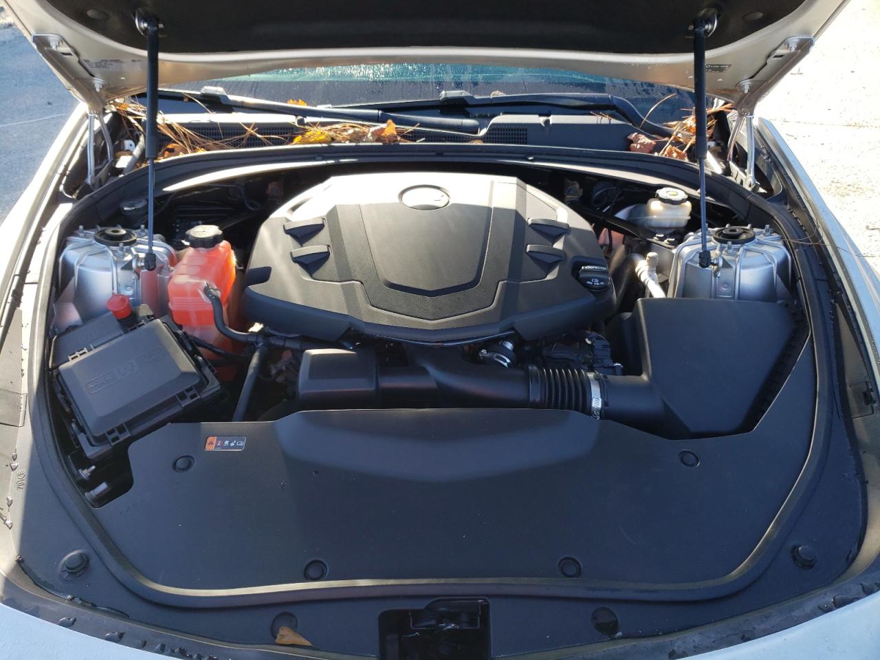 2018 Cadillac CTS VIN 1G6AS5SS9J0106493 Copart auction photo, burn damage thumbnail 13