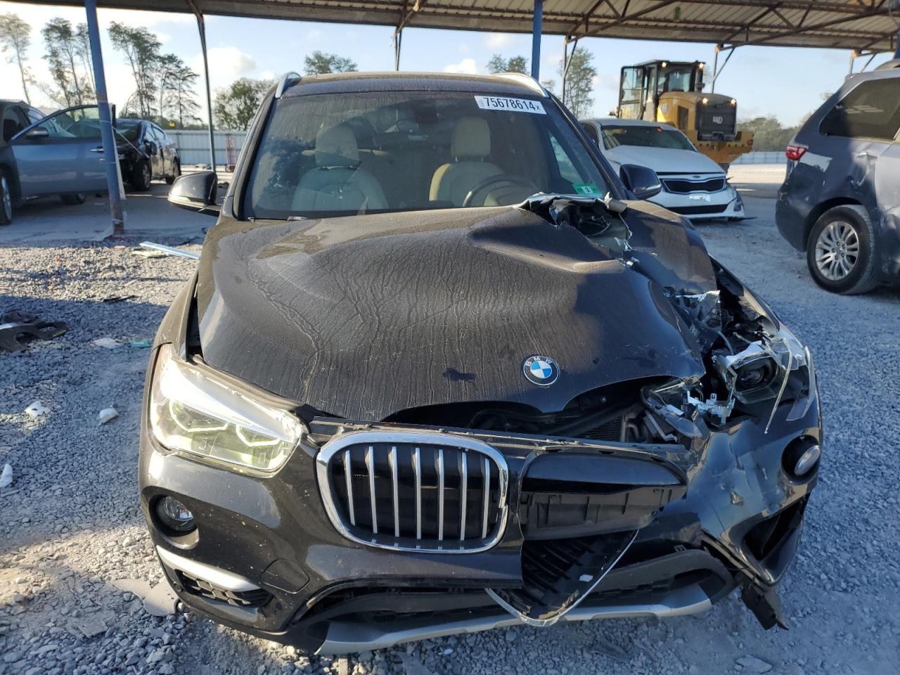 2017 BMW X1 VIN WBXHT3Z38H4A52432 Copart auction photo, front end / minor dent/scratches damage thumbnail 5