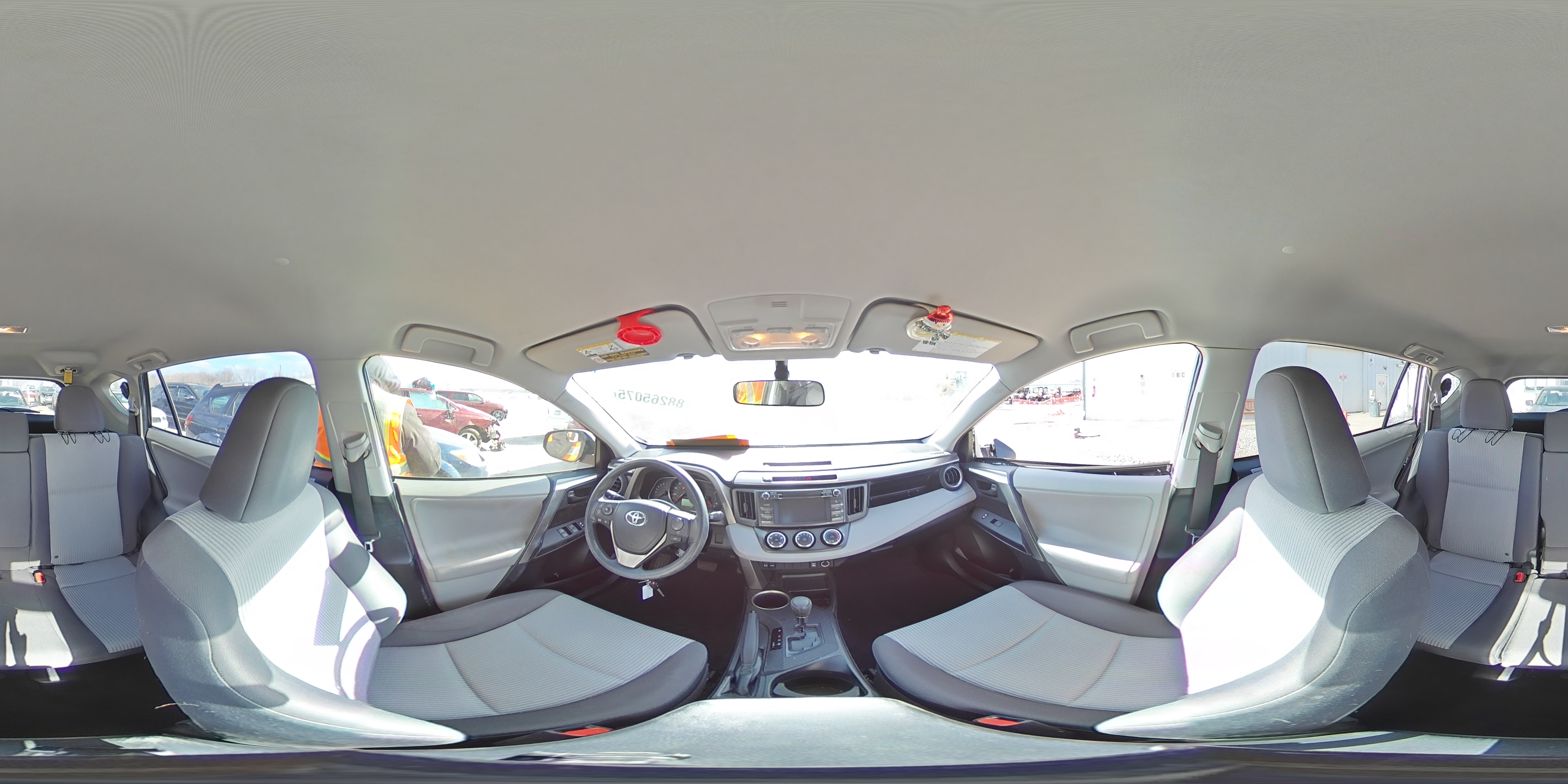 2013 Toyota RAV 4 VIN JTMZFREV8D5012839 Copart auction photo, side / front end damage thumbnail 15