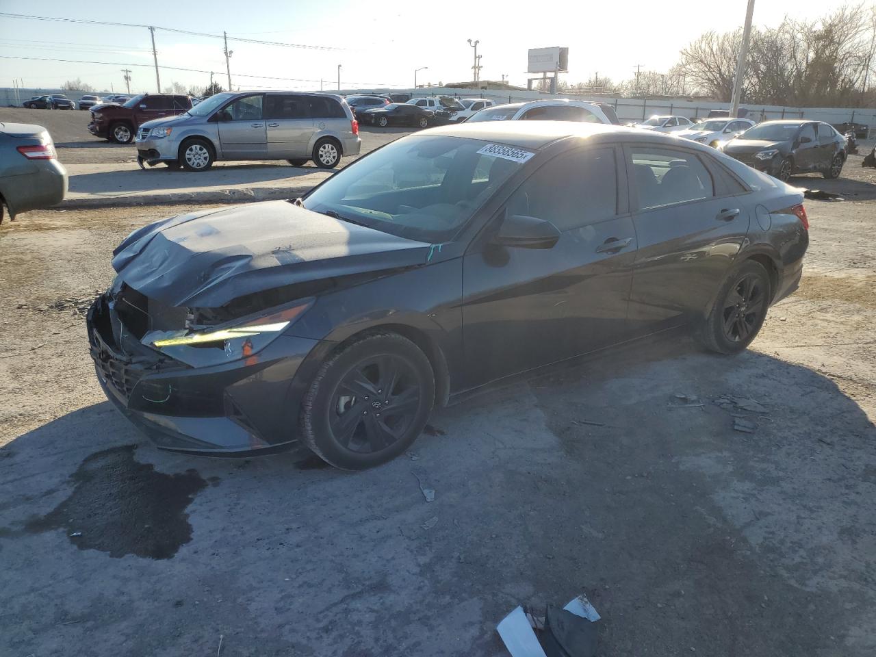 2021 Hyundai Elantra VIN 5NPLM4AG5MH004395