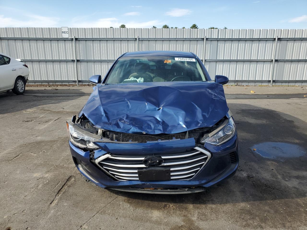 2018 Hyundai Elantra VIN 5NPD84LF8JH351230 Copart auction photo, front end damage thumbnail 5