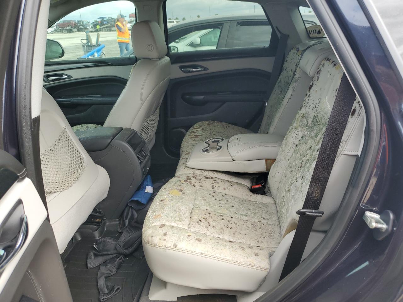 2014 Cadillac SRX VIN 3GYFNCE39ES578415 Copart auction photo, water/flood damage thumbnail 10