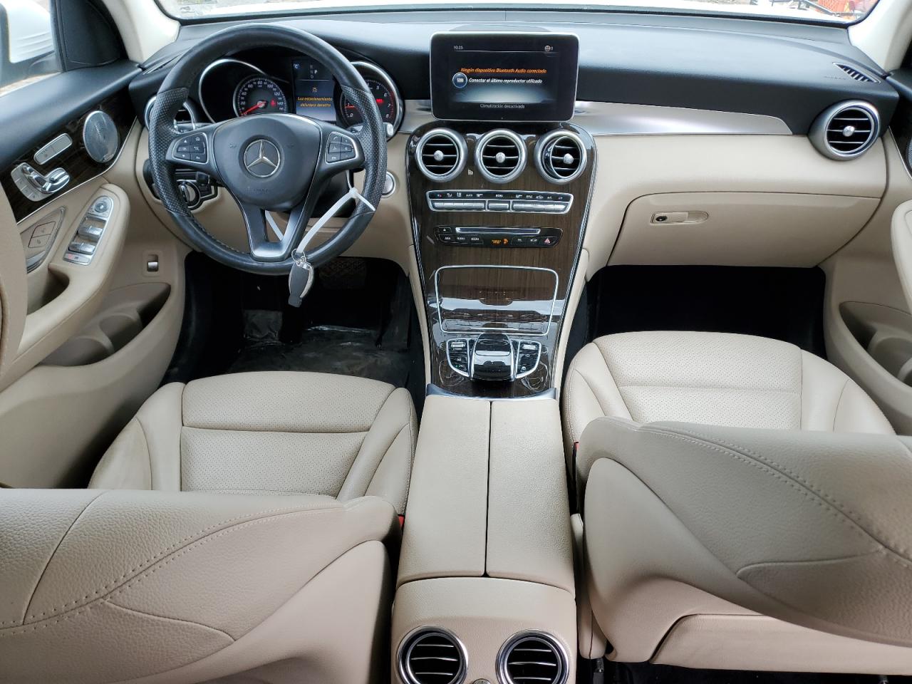 2017 Mercedes-Benz GLC VIN WDC0G4KB5HF190012 Copart auction photo, front end damage thumbnail 8