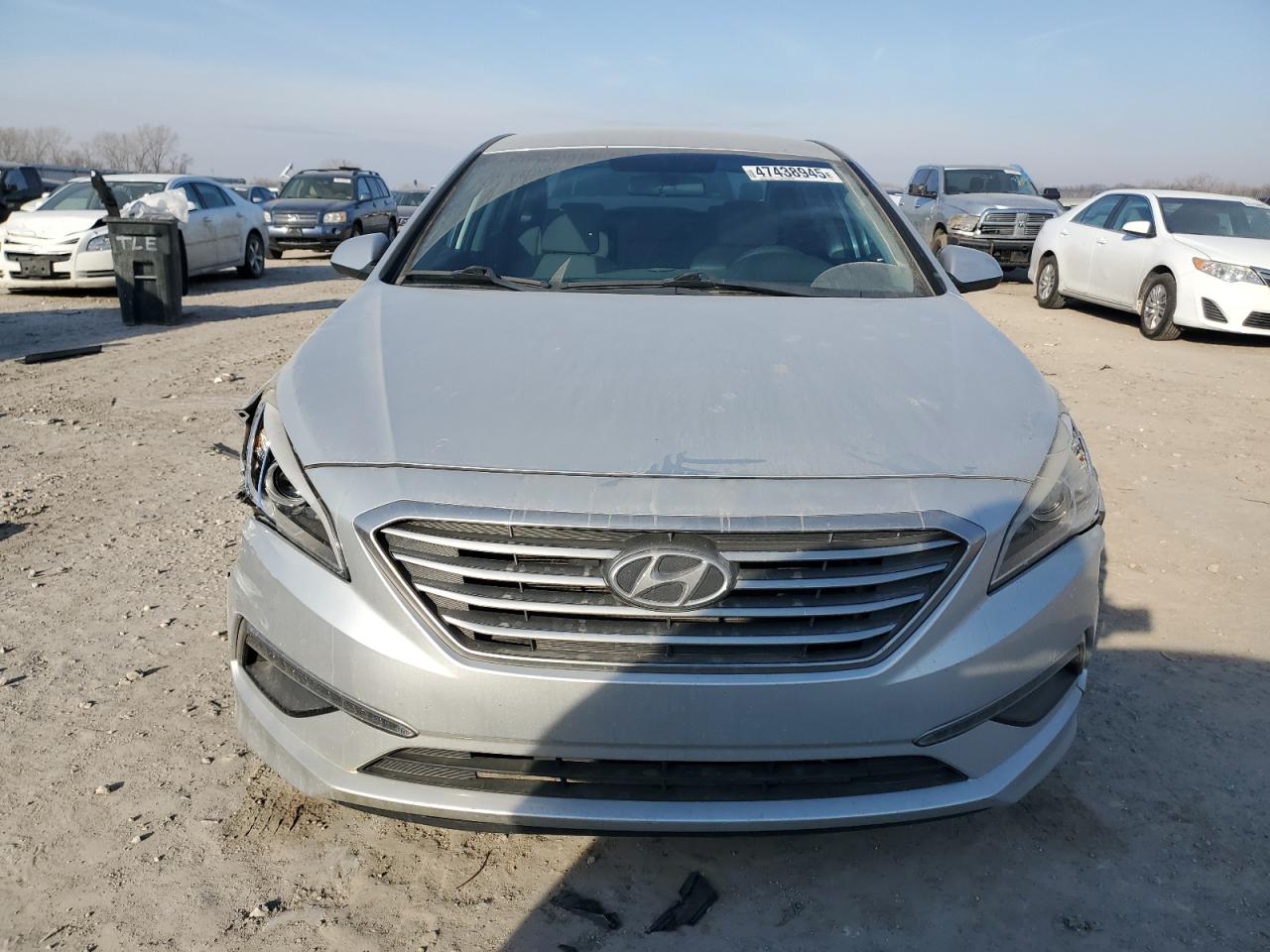 2015 Hyundai Sonata VIN 5NPE24AF9FH258152 Copart auction photo, front end damage thumbnail 5
