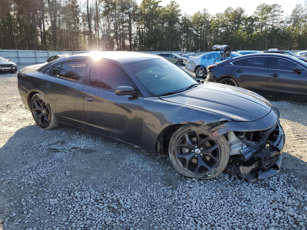 2018 Dodge Charger VIN 2C3CDXCT1JH201049 Copart auction photo, front end damage thumbnail 4