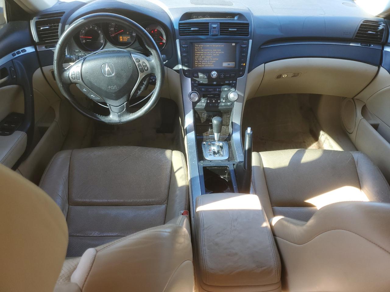 2007 Acura TL VIN 19UUA66217A022850 Copart auction photo, rear end / front end damage thumbnail 8
