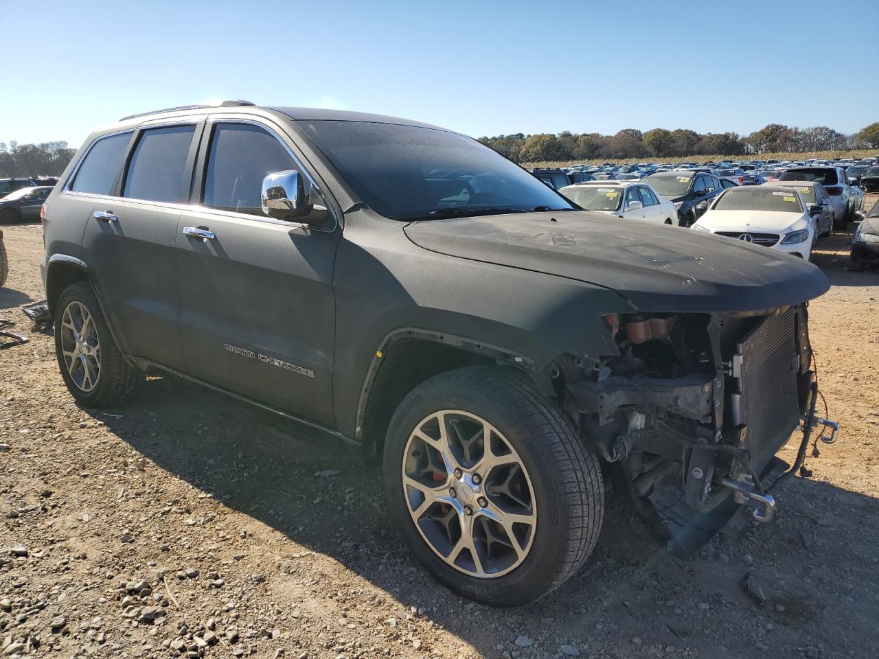 2019 Jeep Grand Cherokee VIN 1C4RJECG5KC603778 Copart auction photo, front end damage thumbnail 4