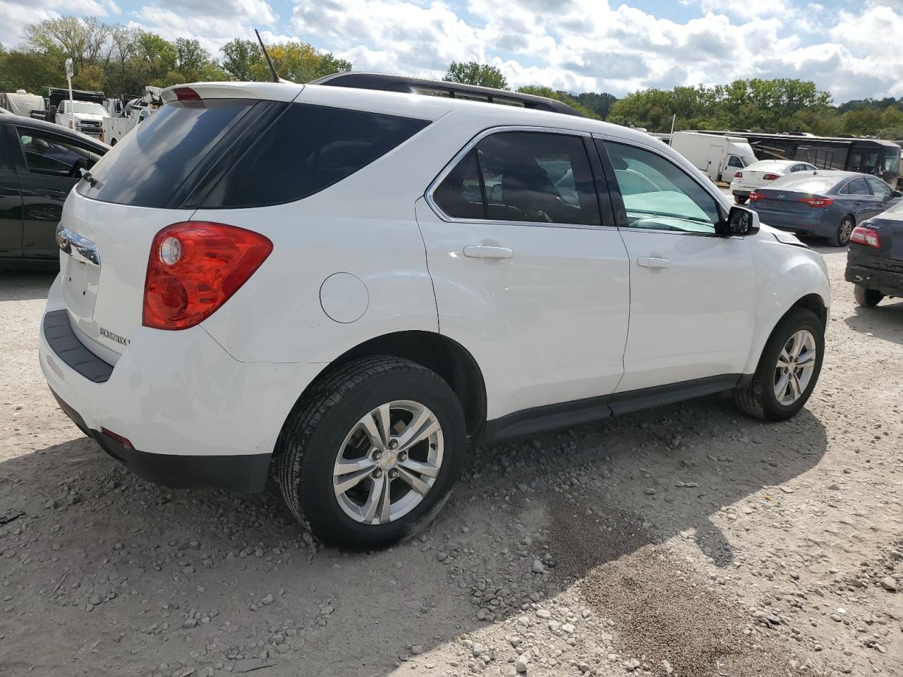 2013 Chevrolet Equinox VIN 2GNALDEK5D6180951 Copart auction photo, front end / mechanical damage thumbnail 3