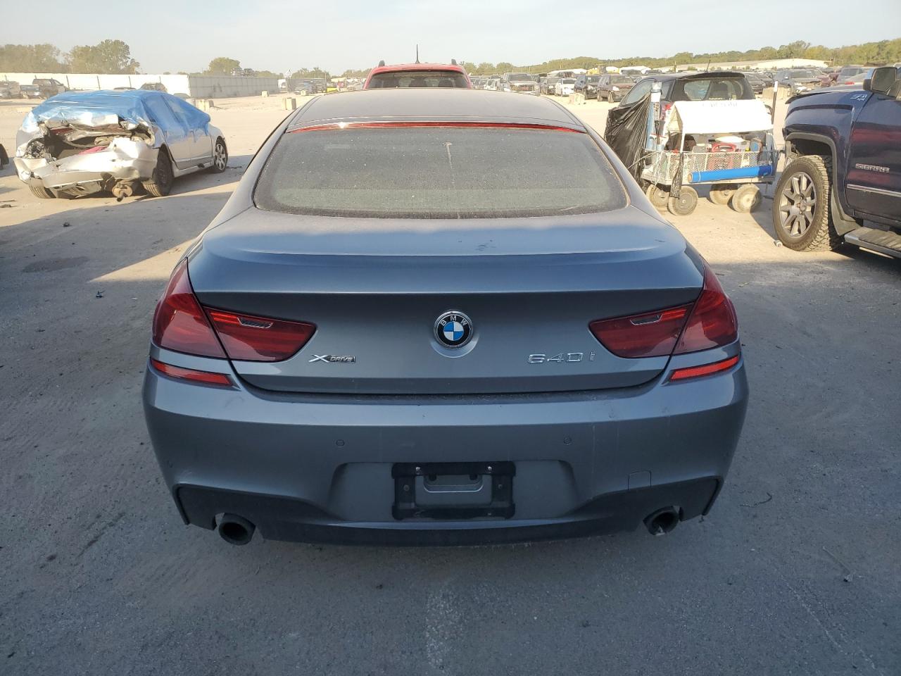 2017 BMW 6er VIN WBA6D2C55HGT66344 Copart auction photo, front end damage thumbnail 6