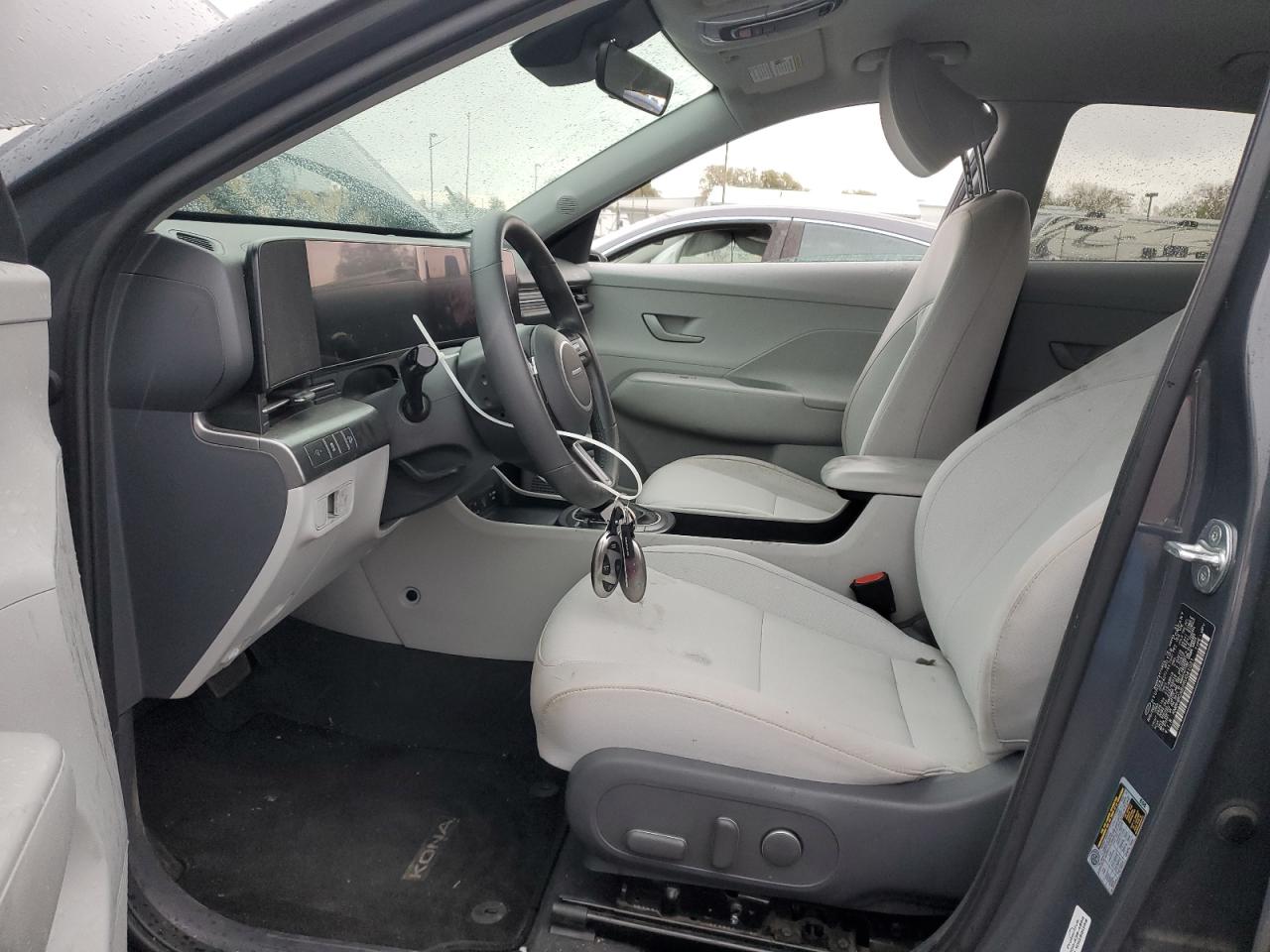 2024 Hyundai Kona VIN KM8HBCAB2RU041021 Copart auction photo, rear end / side damage thumbnail 7
