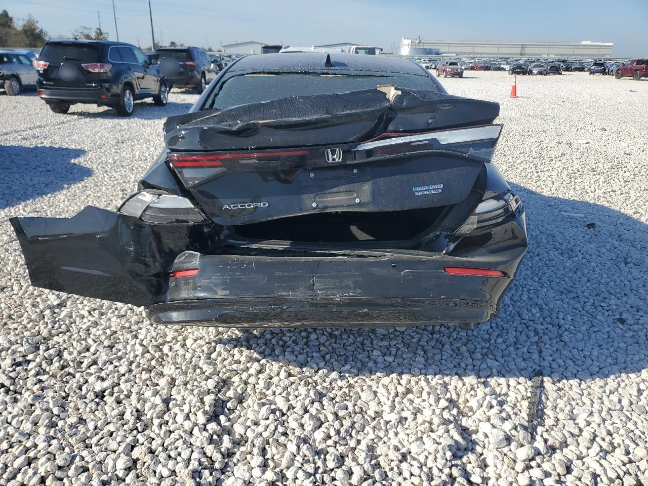 2023 Honda Accord VIN 1HGCY2F8XPA027999 Copart auction photo, rear end damage thumbnail 6