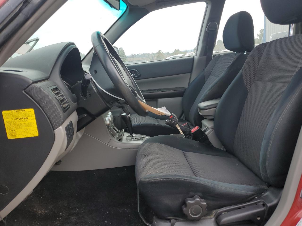 2008 Subaru Forester VIN JF1SG66648H715336 Copart auction photo, all over / rear end damage thumbnail 7